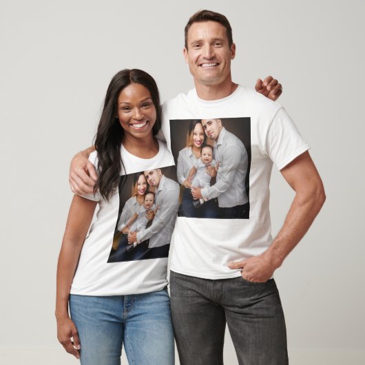 Personalized Family Photo Custom Tシャツ (ユニセックス)