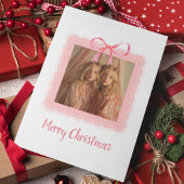 Personalized Family Photo Merry Christmas Card
