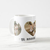 Personalized Family Photo Mug コーヒーマグカップ (正面左)