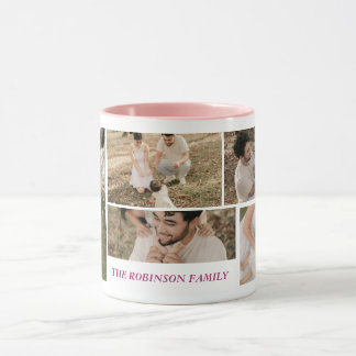 Personalized Family Photo Mug マグカップ