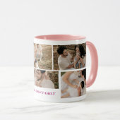 Personalized Family Photo Mug マグカップ (正面右)