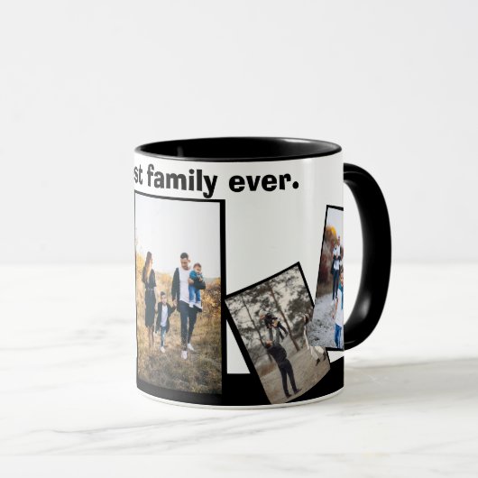 Personalized Family Photo Mug – A Special Gift マグカップ (正面右)