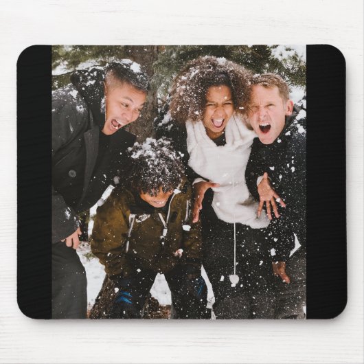 Personalized Family Picture Mousepad マウスパッド (正面)