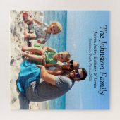 Personalized Family Vacation Photos  ジグソーパズル (横)