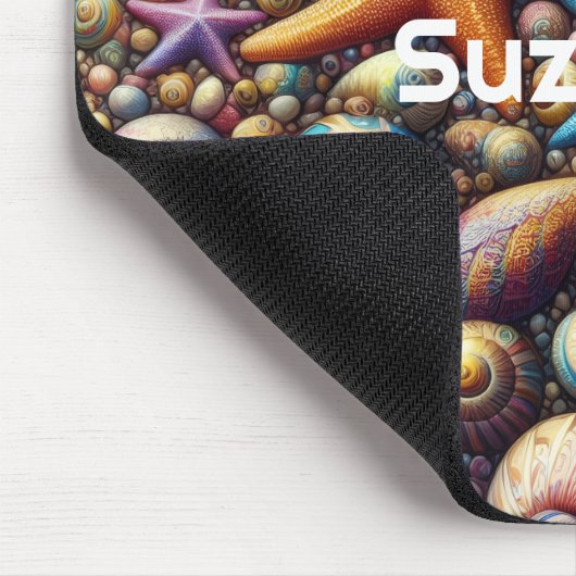 Personalized fantasy seashore Mousepad マウスパッド (コーナー)