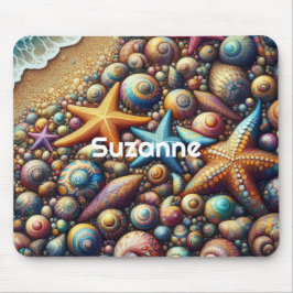Personalized fantasy seashore Mousepad マウスパッド