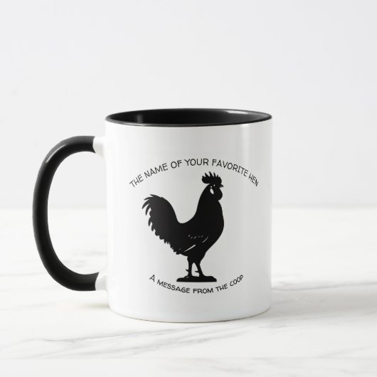Personalized Farmhouse Coffee Cup マグカップ (左)