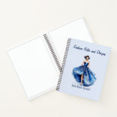 Personalized Fashion Sketch Book ノートブック (内部)