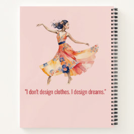 Personalized Fashion Sketch Book ノートブック