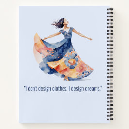 Personalized Fashion Sketch Book ノートブック