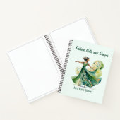 Personalized Fashion Sketch Book ノートブック (内部)