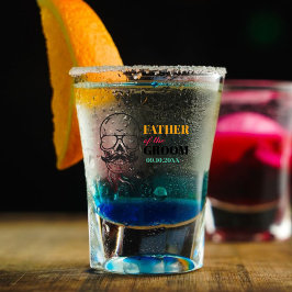 Personalized Father of the Groom Wedding Day Gift  ショットグラス