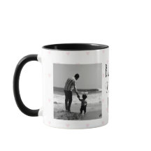 Personalized Father’s Day Photo Coffee Mug for Dad