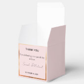 personalized favors, wedding boxes フェイバーボックス (オープン)