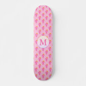 Personalized Feminist Pink スケートボード (正面)