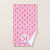 Personalized Feminist Pink バスタオルセット (ハンドタオル)