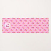 Personalized Feminist Pink ヨガマット (裏面(横))
