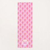 Personalized Feminist Pink ヨガマット (正面)