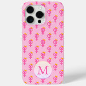 Personalized Feminist Pink Case-Mate iPhoneケース (裏面)