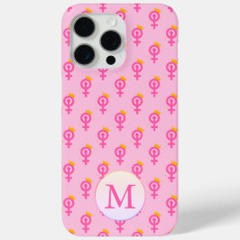 Personalized Feminist Pink iPhone 15 Pro Maxケース