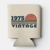 Personalized fifty vintage 50th birthday party 缶クーラー (裏面)