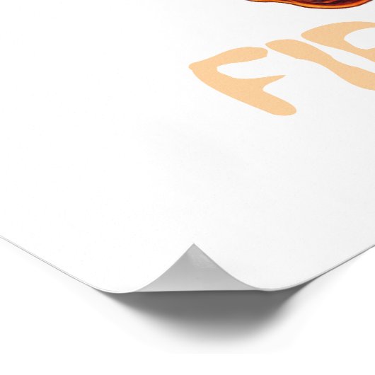 Personalized Firefighter Skull Fireman Fire Dept ポスター (角)