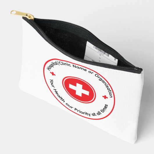 Personalized First Aid Backpack アクセサリーポーチ (見開き)