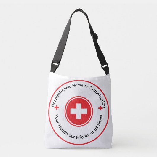Personalized First Aid Backpack クロスボディバッグ (正面)