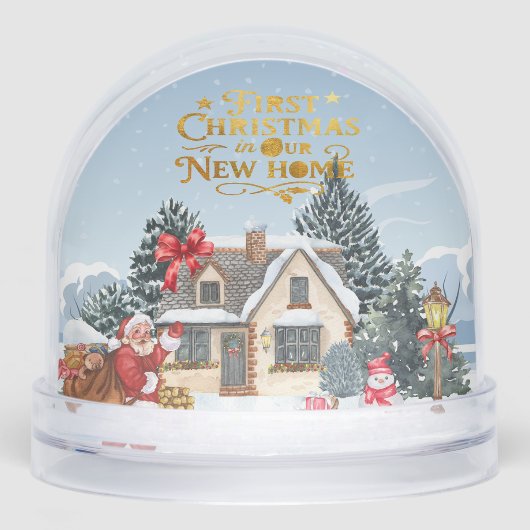 Personalized First Christmas in Our New Home  (正面)