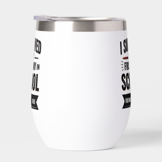 Personalized First Day of School Art (右面)