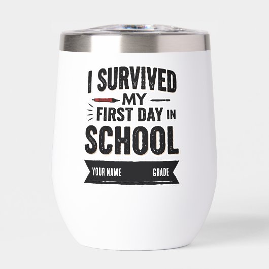 Personalized First Day of School Art (正面)