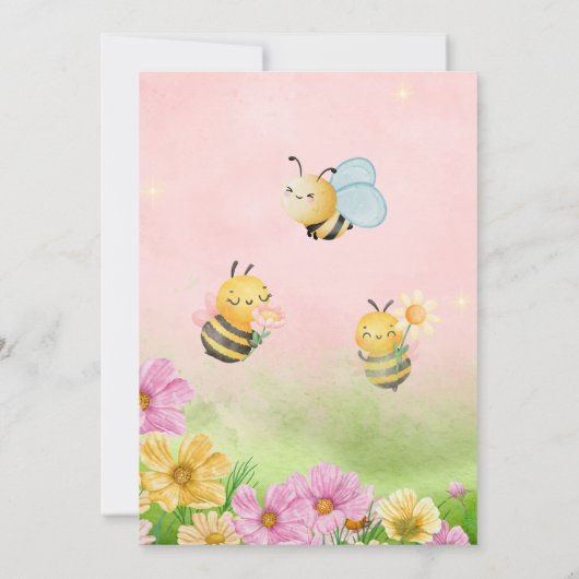 Personalized First Day of School Fairy Letter  招待状 (裏面)