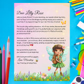 Personalized First Day of School Fairy Letter  招待状