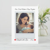 Personalized First Mother’s Day After Adoption  シーズンカード (スタンド正面)