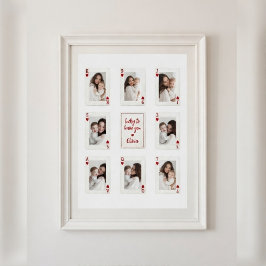 Personalized First Mother’s Day Photo Collage  ポスター