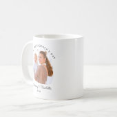 Personalized First Mother's Day Gift for Mom  コーヒーマグカップ (正面左)