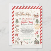 Personalized First Time Elf Arrival Letter 招待状 (正面)