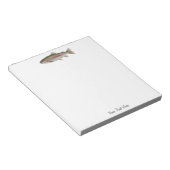 Personalized Fishing Lover  – Trout Fishing Design ノートパッド (アングル)