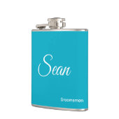 Personalized Flask フラスク (左)