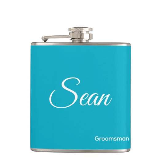 Personalized Flask フラスク (正面)