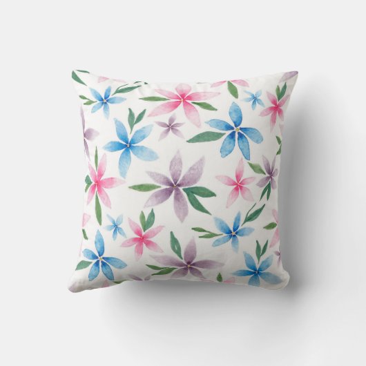 Personalized Floral クッション (裏面)