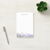 Personalized floral aesthetic dot Grid ポストイット (オフィス)