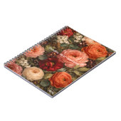 Personalized Floral Botanical Journal Women's Day ノートブック (左側)