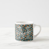 Personalized Floral Coffee Mini Mug エスプレッソカップ (右)
