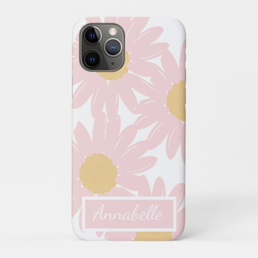 Personalized Floral iPhone Case Case-Mate iPhoneケース (裏)