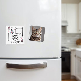 Personalized Floral Mommy Magnet マグネット