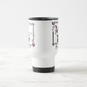 Personalized Floral Mommy Travel Mug トラベルマグ (中央)