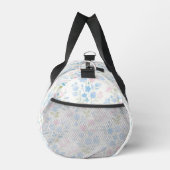 Personalized Floral Monogram Bag ダッフルバッグ (右)