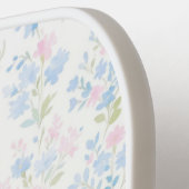 Personalized Floral Monogram Pickleball Paddle ピックルボールラケット (左詳細)