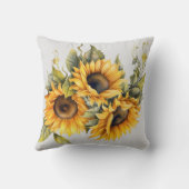 Personalized Floral Name クッション (裏面)